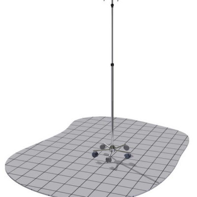 IV Pole “Small” One Hand telescopic solution, JB 306-2-317-211